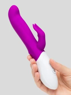 Lovehoney Hot Stuff Warming G-Spot Rechargeable Rabbit Vibrator 12 Lovehoney Hot Stuff Warming G-Spot Rechargeable Rabbit Vibrator -Online Sex toys shop 74350 a40760 purple 004