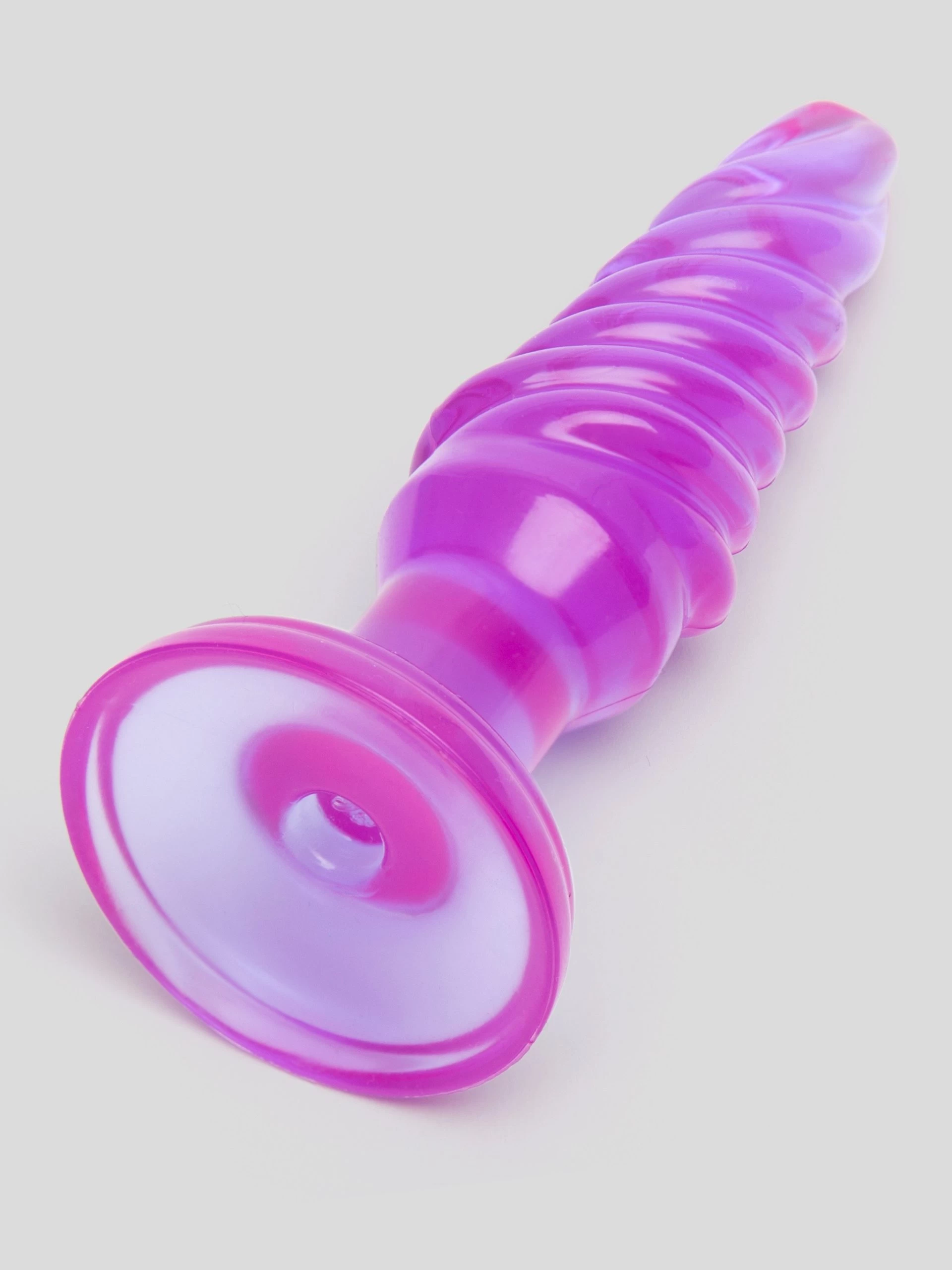 BASICS Spiral Butt Plug 4 Inch 4 BASICS Spiral Butt Plug 4 Inch - Image 2