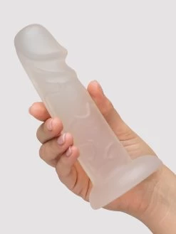 BASICS Clear Suction Cup Dildo 6 Inch 10 BASICS Clear Suction Cup Dildo 6 Inch -Online Sex toys shop 74495 a24629 clear 003
