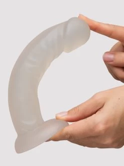 BASICS Clear Suction Cup Dildo 8 Inch -Online Sex toys shop 74496 a34870 clear 004