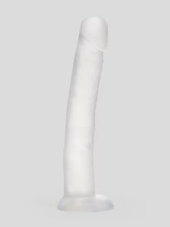 BASICS Clear Suction Cup Dildo 10 Inch