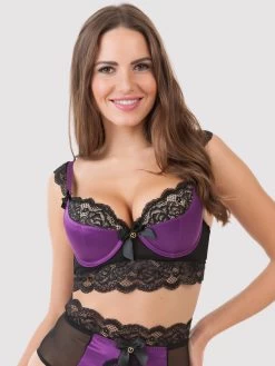 Lovehoney Treasure Me Purple Push-Up Bra Set -Online Sex toys shop 74562 a40921 purple regular 004