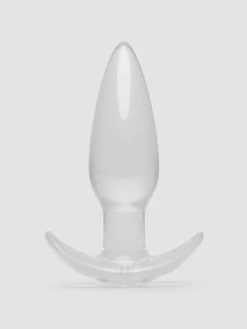 BASICS Clear T-Bar Butt Plug