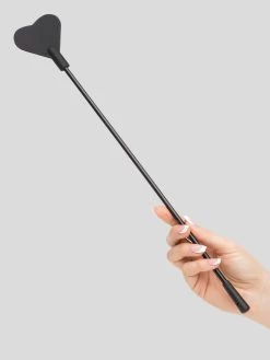 Bondage Boutique Black Skip A Beat Silicone Heart Riding Crop 9 Bondage Boutique Black Skip A Beat Silicone Heart Riding Crop -Online Sex toys shop 74736 a29429 black 002