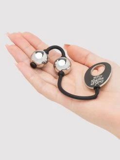 Fifty Shades Of Grey Inner Goddess Mini Silver Pleasure Balls 3oz -Online Sex toys shop 74939 a41118 silver 003