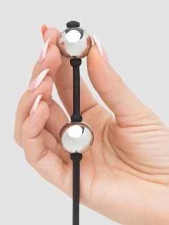 Fifty Shades Of Grey Inner Goddess Mini Silver Pleasure Balls 3oz -Online Sex toys shop 74939 a41118 silver 004