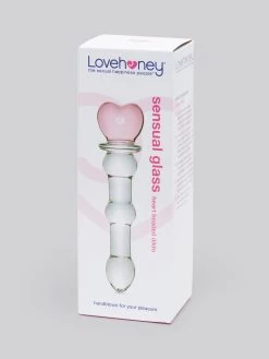 Lovehoney Crystal Heart Wavy Glass Dildo 6 Inch 13 Lovehoney Crystal Heart Wavy Glass Dildo 6 Inch -Online Sex toys shop 75090 a25734 clear 005