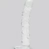 Lovehoney Slimline Realistic Textured Sensual Glass Dildo 6.5 Inch -Online Sex toys shop 75094 a31109 clear 000