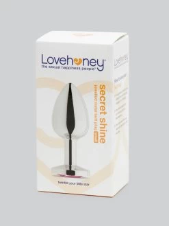 Lovehoney Silver Jeweled Metal Butt Plug 2.5 Inch -Online Sex toys shop 75119 a41225 pink 004