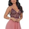 Escante Plum Lace And Mesh Babydoll Set 2 Escante Plum Lace And Mesh Babydoll Set -Online Sex toys shop 75234 a41299 purple regular 000
