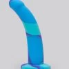 Lovehoney Air And Water Curved Silicone Suction Cup Dildo 7 Inch -Online Sex toys shop 75257 a30709 blue 000