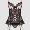 Lovehoney Boudoir Belle Blush Pink Push-Up Basque Set