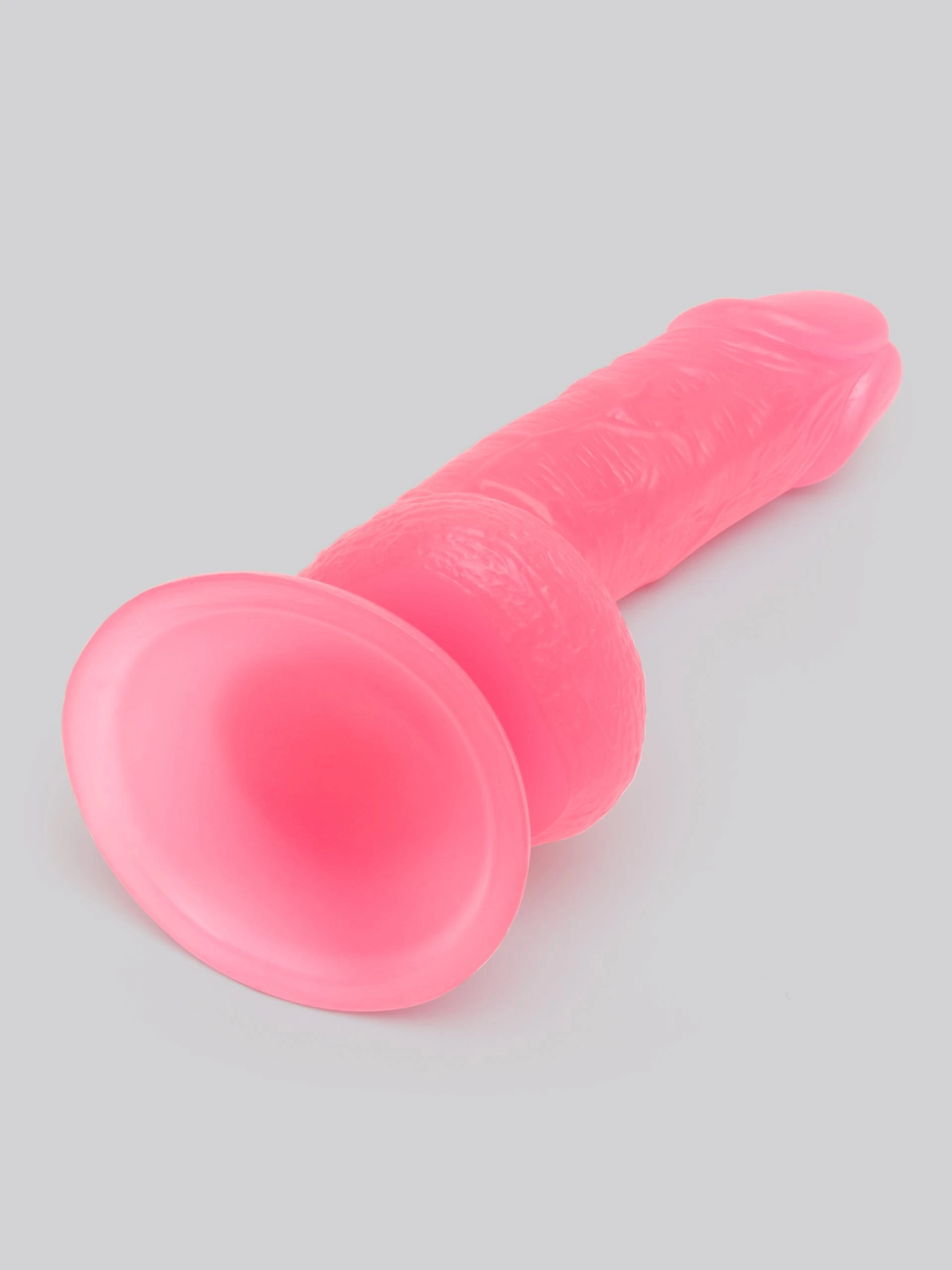 BASICS Glow In The Dark Realistic Suction Cup Dildo 6 Inch 6 BASICS Glow In The Dark Realistic Suction Cup Dildo 6 Inch - Image 4