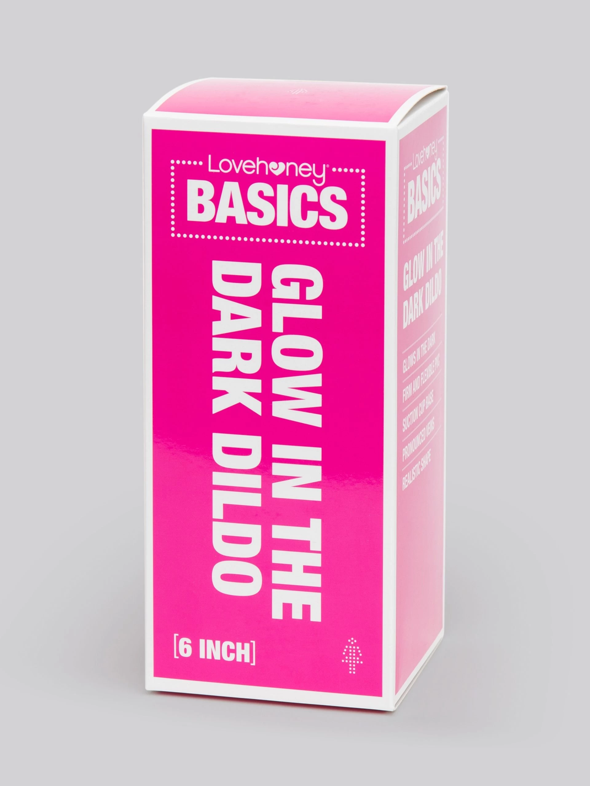 BASICS Glow In The Dark Realistic Suction Cup Dildo 6 Inch 8 BASICS Glow In The Dark Realistic Suction Cup Dildo 6 Inch - Image 6