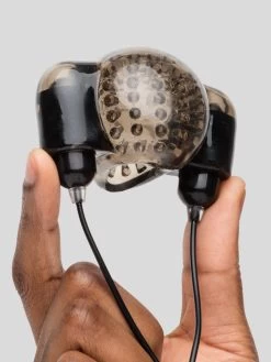 Seven Creations Dual Power Vibrating Penis Head Sleeve 10 Seven Creations Dual Power Vibrating Penis Head Sleeve -Online Sex toys shop 75609 a41543 black 003