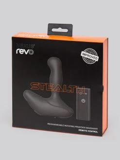 Nexus Revo Stealth Remote Control Rotating Silicone Prostate Massager -Online Sex toys shop 76622 a42554 black 006