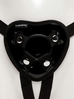 Lovehoney Beginner's Unisex Clear Strap-On Harness Kit 6 Inch -Online Sex toys shop 76654 a42582 clear 002