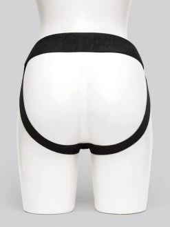 Doc Johnson Silicone Hollow Strap-On Set 7 Inch -Online Sex toys shop 76661 a42589 black 003