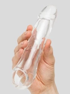 Lovehoney Mega Mighty 1.5 Extra Inches Penis Extender With Ball Loop -Online Sex toys shop 76681 a42603 clear 003