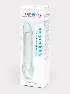 Lovehoney Mega Mighty 2 Extra Inches Penis Extender With Ball Loop 11 Lovehoney Mega Mighty 2 Extra Inches Penis Extender With Ball Loop -Online Sex toys shop 76682 a42604 clear 004