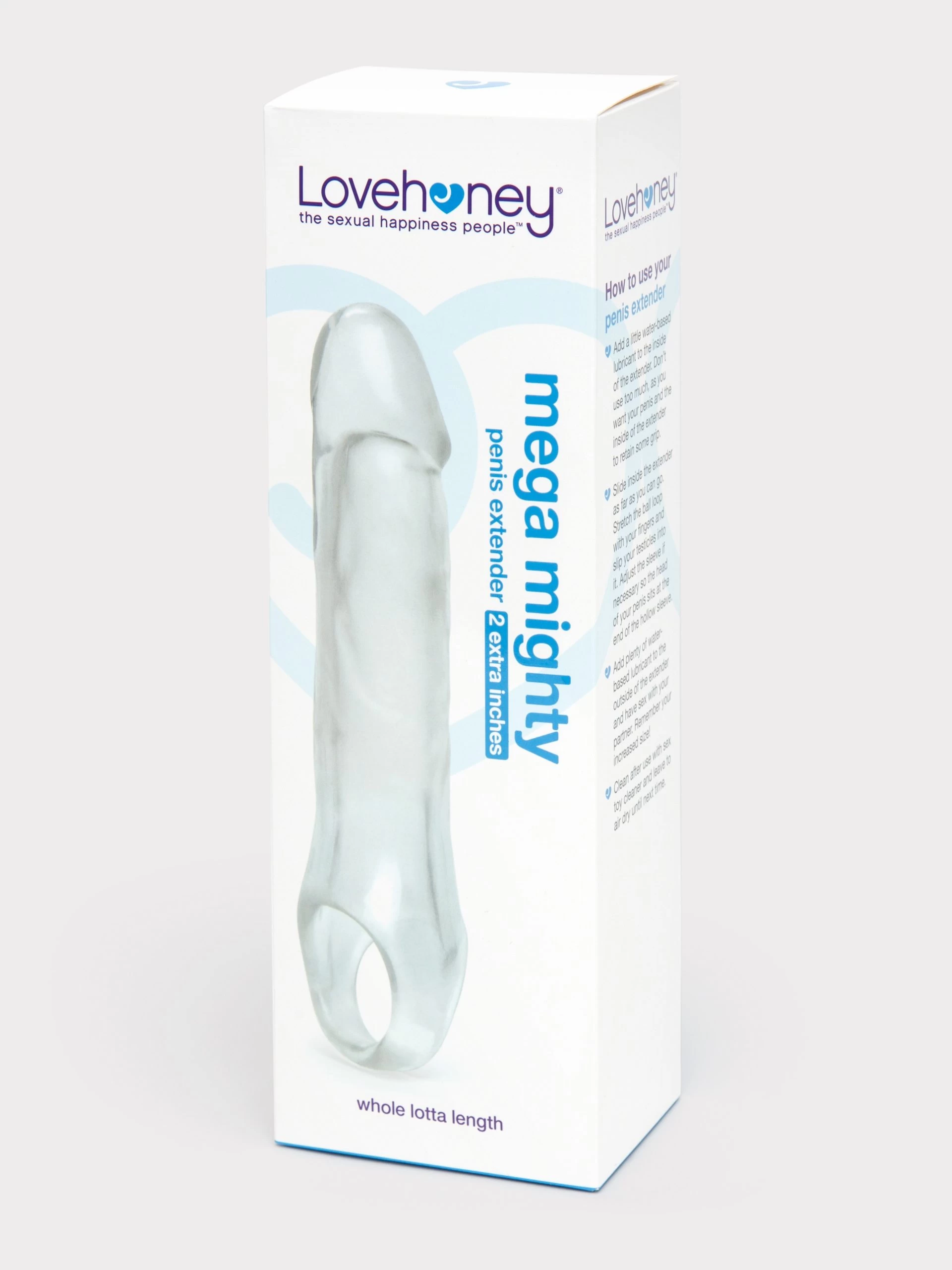 Lovehoney Mega Mighty 2 Extra Inches Penis Extender With Ball Loop 7 Lovehoney Mega Mighty 2 Extra Inches Penis Extender With Ball Loop - Image 5