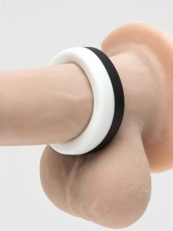 Lovehoney Thick Silicone Cock Ring -Online Sex toys shop 76693 a42615 black 002