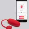 Svakom Ella Neo App Controlled Rechargeable Textured Love Egg Vibrator -Online Sex toys shop 76701 a42623 red 000