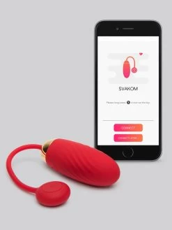 Svakom Ella Neo App Controlled Rechargeable Textured Love Egg Vibrator