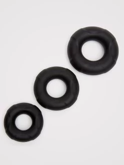 Lovehoney Ultra Thick Silicone Cock Ring Set (3 Count)