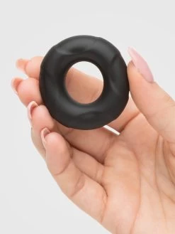 Lovehoney Ultra Thick Silicone Cock Ring Set (3 Count) 10 Lovehoney Ultra Thick Silicone Cock Ring Set (3 Count) -Online Sex toys shop 76709 a42631 black 003