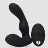Lovehoney P-Stroke Remote Control Stroking Prostate Massager -Online Sex toys shop 76717 a42639 black 000