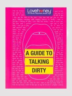 Lovehoney A Guide To Talking Dirty