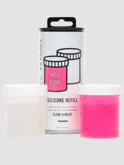 Clone-A-Willy Hot Pink Silicone Refill