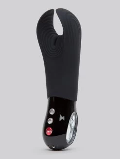 Fun Factory Manta Black Rechargeable Vibrating Male Stroker