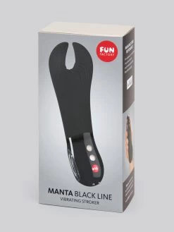 Fun Factory Manta Black Rechargeable Vibrating Male Stroker -Online Sex toys shop 77057 a40682 black 005
