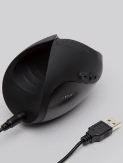 Hot Octopuss PULSE SOLO ESSENTIAL Vibrating Male Masturbator -Online Sex toys shop 78182 a42912 black 003