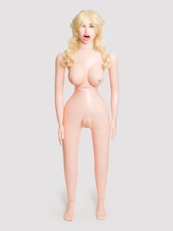THRUST PRO Naomi Vibrating Realistic Vagina And Ass Inflatable Sex Doll 3.8kg