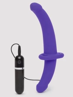 Lovehoney Double Duty Vibrating Double-Ended Strap-On Dildo