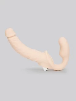 Lifelike Lover Luxe Posable Realistic Vibrating Strapless Strap-On