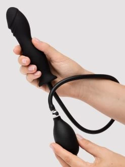 Lovingjoy Silicone Inflatable Dildo 6 Inch -Online Sex toys shop 79453 a44073 black 003