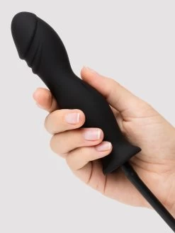 Lovingjoy Silicone Inflatable Dildo 6 Inch -Online Sex toys shop 79453 a44073 black 004