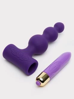 Rocks Off Petite Sensations Bubbles 7 Function Vibrating Anal Beads -Online Sex toys shop 79540 a44115 purple 003