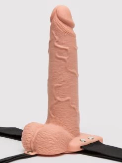 Fetish Fantasy Ejaculating Hollow Strap-On 7.5 Inch -Online Sex toys shop 79609 a44161 flesh pink 003