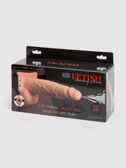 Fetish Fantasy Ejaculating Hollow Strap-On 7.5 Inch -Online Sex toys shop 79609 a44161 flesh pink 005