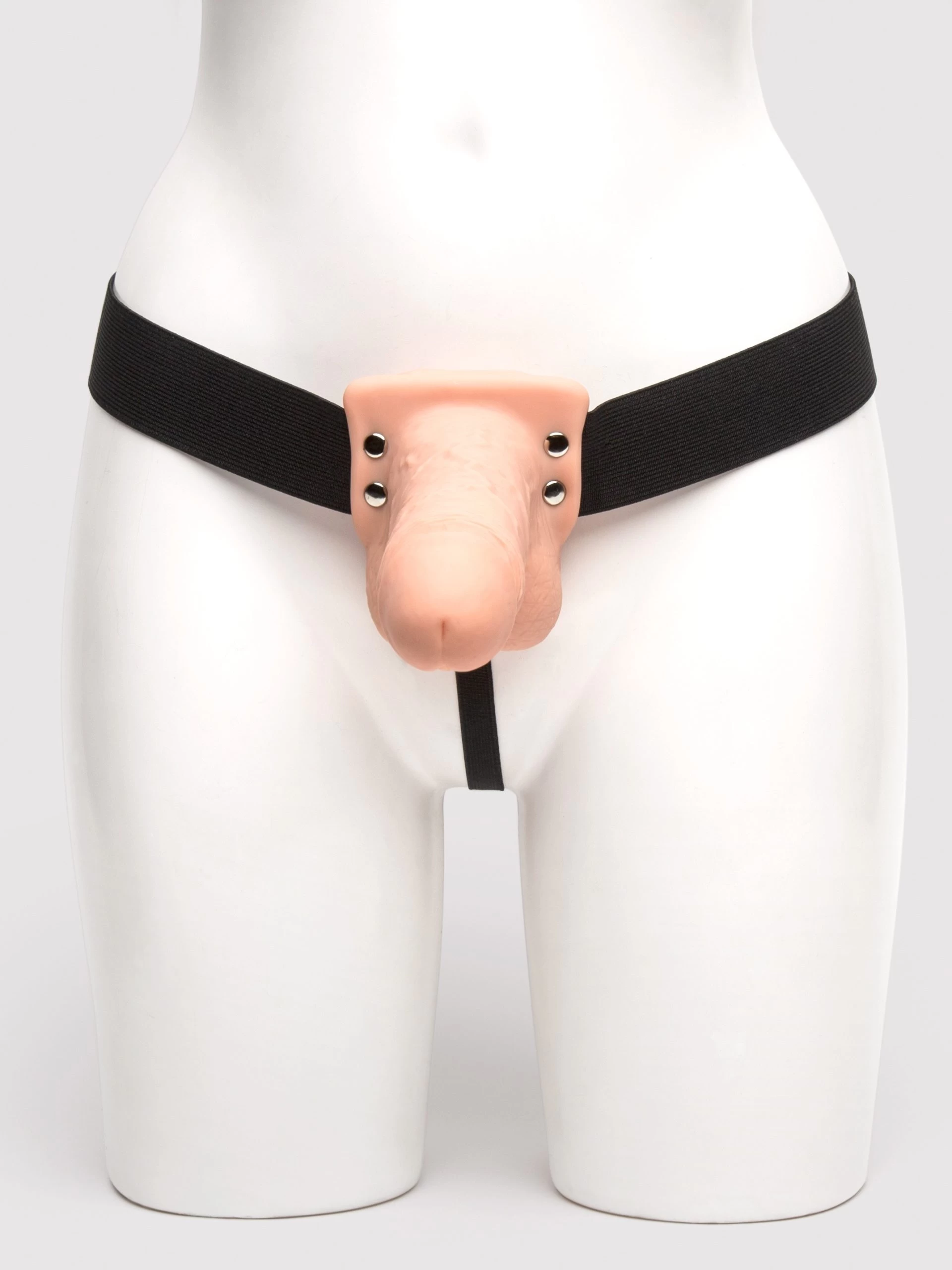 Fetish Fantasy Hollow 10 Function Vibrating Strap-On 7 Inch 4 Fetish Fantasy Hollow 10 Function Vibrating Strap-On 7 Inch - Image 2