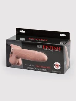 Fetish Fantasy Hollow 10 Function Vibrating Strap-On 7 Inch 13 Fetish Fantasy Hollow 10 Function Vibrating Strap-On 7 Inch -Online Sex toys shop 79612 a44163 flesh pink 005