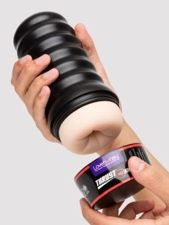 THRUST Pro Ultra Coco Ribbed And Dotted Ass Cup -Online Sex toys shop 79951 a44353 flesh pink 003