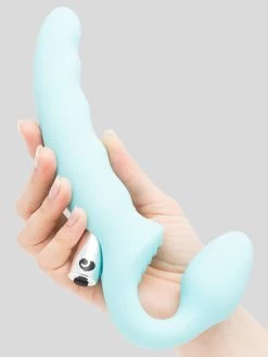 Lovehoney Posable Rechargeable Vibrating Strapless Strap-On -Online Sex toys shop 79966 a44359 blue 005