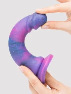 Lovehoney Super Soft Silicone Galaxy Dildo 7 Inch -Online Sex toys shop 80037 a44409 purple 005