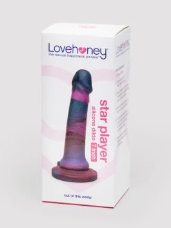 Lovehoney Super Soft Silicone Galaxy Dildo 7 Inch -Online Sex toys shop 80037 a44409 purple 006